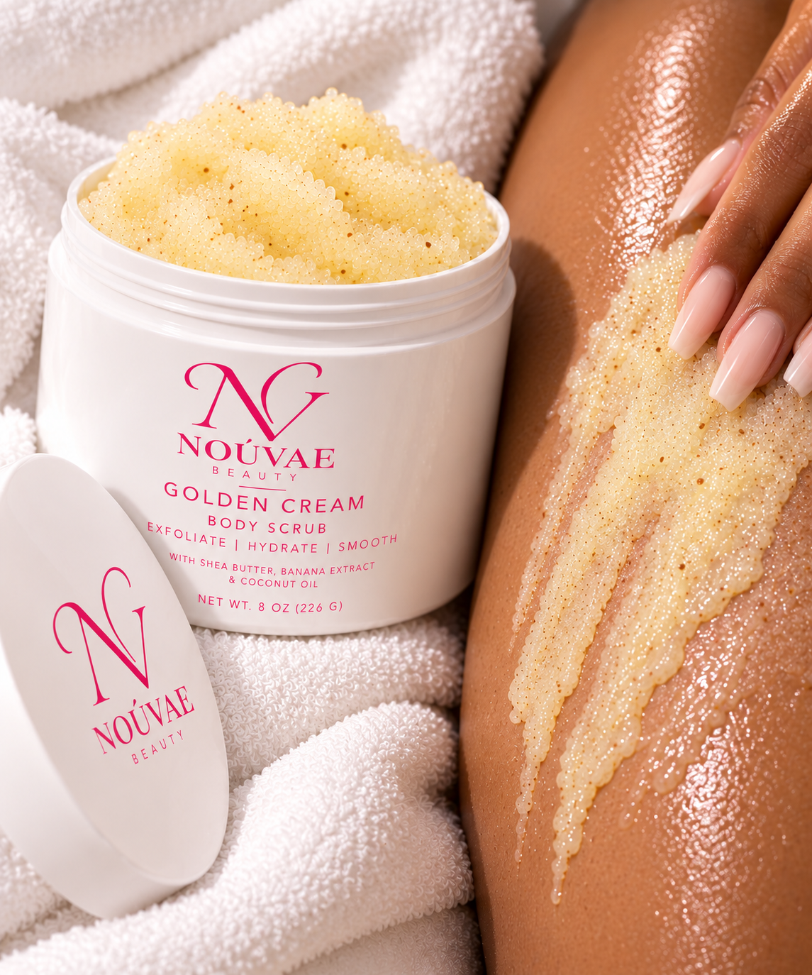 “Golden Cream” Body Scrub