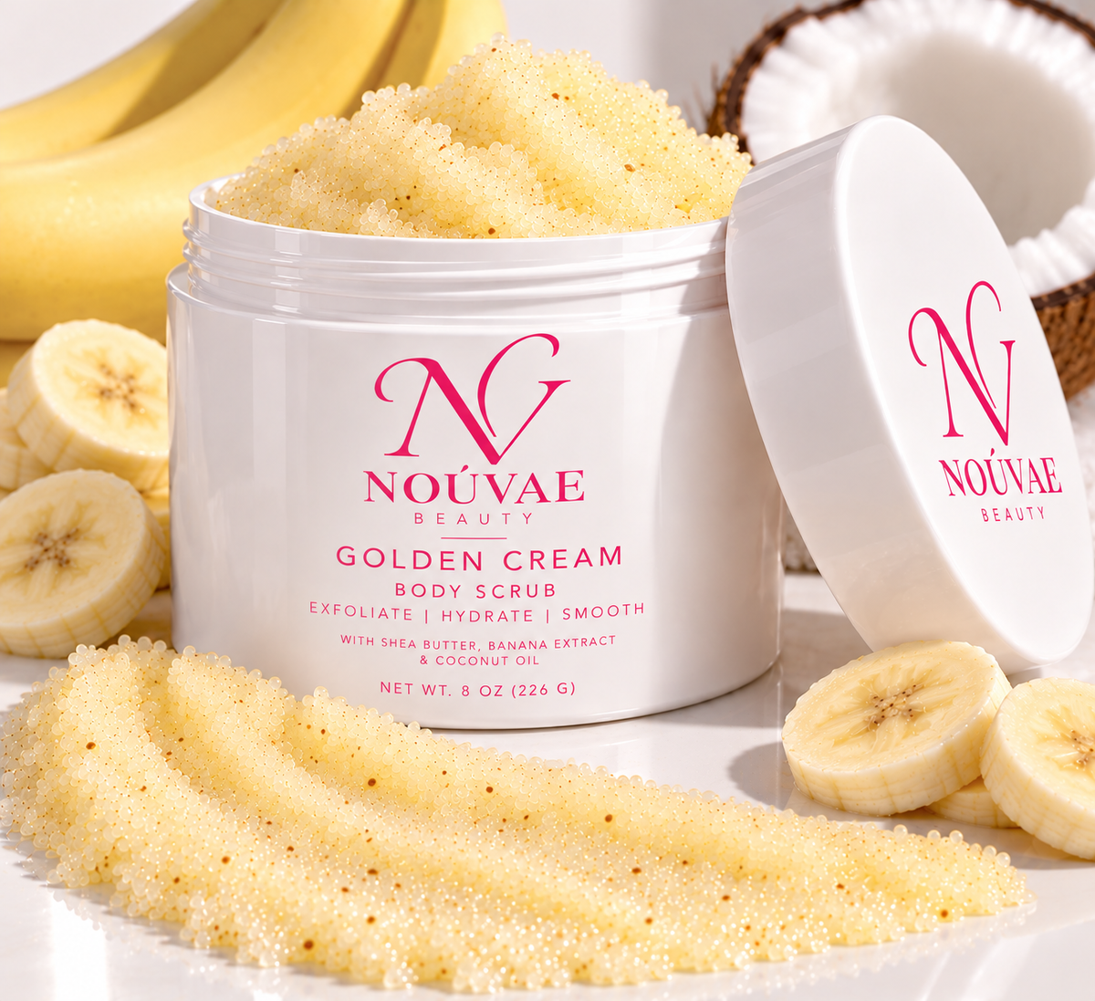 “Golden Cream” Body Scrub